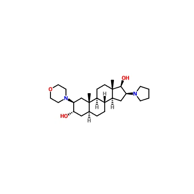 CAS 119302-20-4|(2b,3a,5a,16b,17b)-2-(4-morfolinyl)-16-(1-pirolidynylo)androstan-3,17-diol