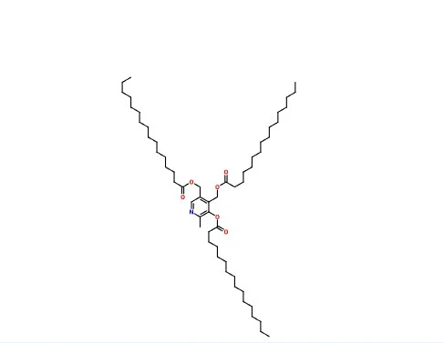 CAS 4372-46-7 [5-heksadekanoiloksy-4-(heksadekanoiloksymetyl)-6-metylopirydyn-3-ylo]metylu heksadekanian