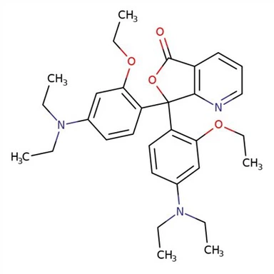 CAS:132467-74-4|3,3-Bis(4-dietyloamino-2-etoksyfenylo)-4-azaftalid|Termoczuły barwnik cyjanowy