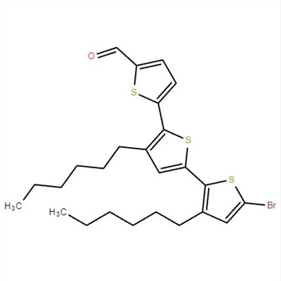 CAS:1628940-31-7|5''-bromo-3',3''-diheksylo-[2,2':5',2''-tertiofen]-5-karbaldehyd