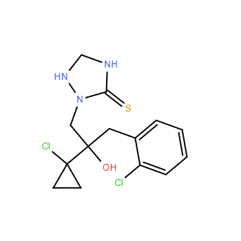 CAS 222408-90-4|2-[2-(1-chlorocyklopropylo)-3-(2-chlorofenylo)-2-hydroksypropyl]-1,2,{{9 }}triazolidyna-3-tion