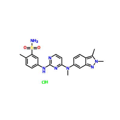 CAS 635702-64-6|chlorowodorek pazopanibu