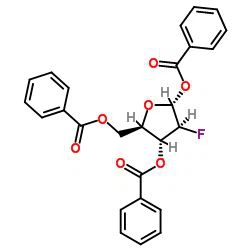 CAS:97614-43-2|2-Deoksy-2-fluoro-1,3,5-tri-O-benzoilo-D-rybofuranoza