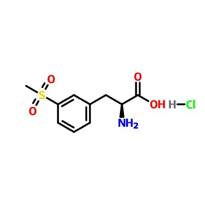CAS:2177264-60-5|Chlorowodorek kwasu (S)-2-amino{2}}(3-(metylosulfonylo)fenylo)propanowego