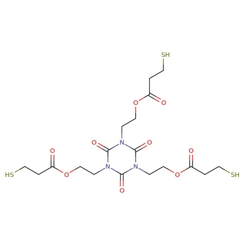 CAS:36196-44-8|Tris[2-(3-merkaptopropionylooksy)etylo]izocyjanuran