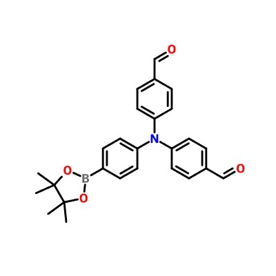 CAS:2009169-65-5|4,4'-((4-(4,4,5,5-tetrametylo-1,3,2-dioksaborolan-2-ylo)fenylo)azanodiylo)dibenzaldehyd